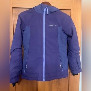 O'Neill Girls Purple and Pink Snow Jacket